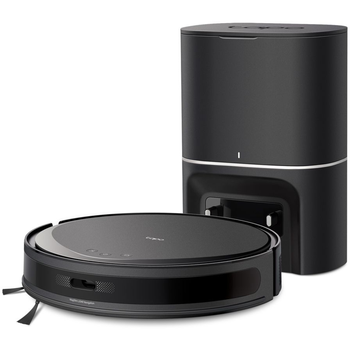 Tapo RV20 Max Plus MagSlim™ 5300Pa吸力 LiDAR導航 掃拖機器人 + 智能集塵箱底座